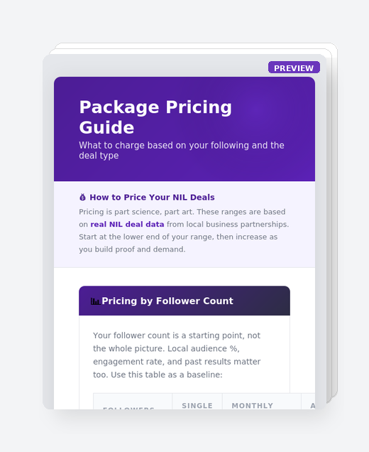 Pricing Guide Preview